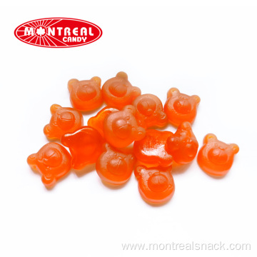 Wholesale gummy bear soft candy with full juice